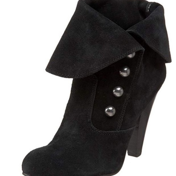 *SALE* MIA Duke Heeled Bootie Black 8.5M -9352 & 9M -9369 - Picture 7 of 7